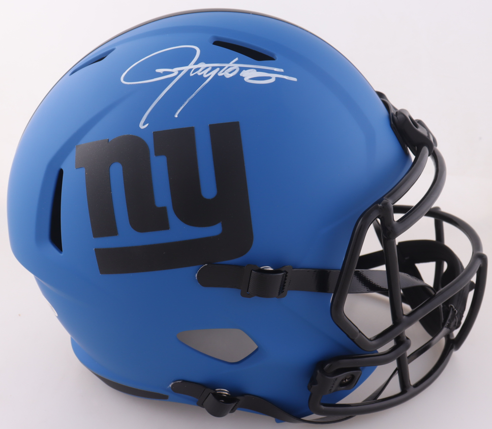 Lawrence Taylor Signed Giants Full-Size Rave Alternate Speed Helmet (JSA) at PristineAuction.com Lawrence Taylor Signed Giants Full-Size Rave Alternate Speed Helmet (JSA) at PristineAuction.com