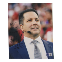 Adam Schefter Signed 8x10 Photo Inscribed "Best Wishes Always" & "ESPN" (Beckett) at PristineAuction.com