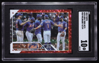 New York Mets 2023 Topps Red Foil #291 #074/199 (SGC 10) at PristineAuction.com