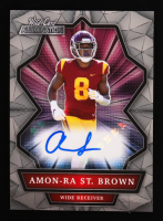 Amon-Ra St. Brown 2021 Wild Card Alumination Autographs #ABCA RC at PristineAuction.com