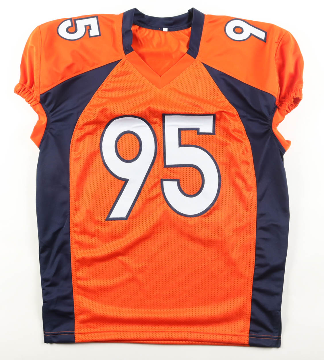 Derek Wolfe Signed Jersey (Beckett) at PristineAuction.com Derek Wolfe Signed Jersey (Beckett) at PristineAuction.com