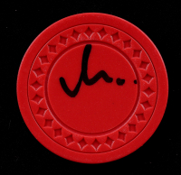 Matt Damon Signed Poker Chip (PSA) at PristineAuction.com