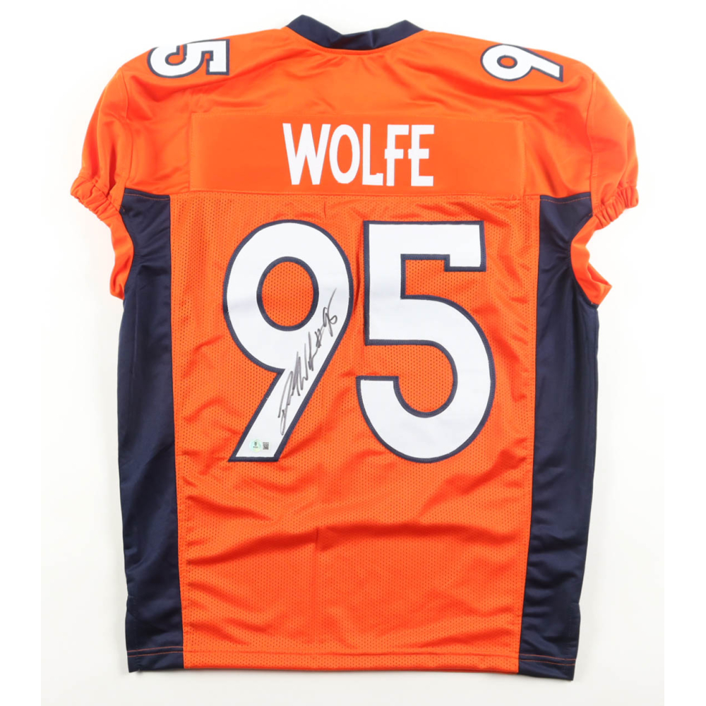 Derek Wolfe Signed Jersey (Beckett) at PristineAuction.com