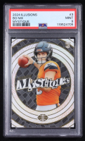 Bo Nix 2024 Panini Illusions Mystique #3 RC (PSA 9) at PristineAuction.com