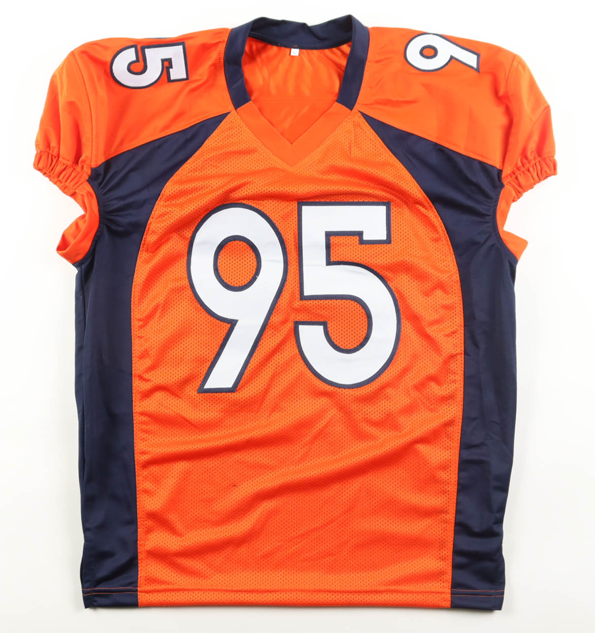 Derek Wolfe Signed Jersey (Beckett) at PristineAuction.com Derek Wolfe Signed Jersey (Beckett) at PristineAuction.com
