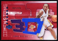 Kobe Bryant 2003-04 Upper Deck Triple Dimensions 3-D Warmups #W16 #362/999 at PristineAuction.com