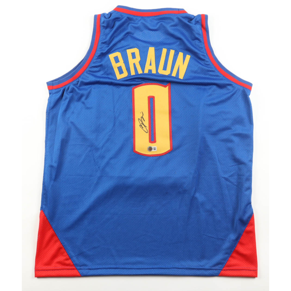Christian Braun Signed Jersey (Beckett) at PristineAuction.com
