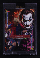Lamine Yamal 2025 Wild Card Jokers Wild Red Crosshatch #LYNd05 #1/1 at PristineAuction.com