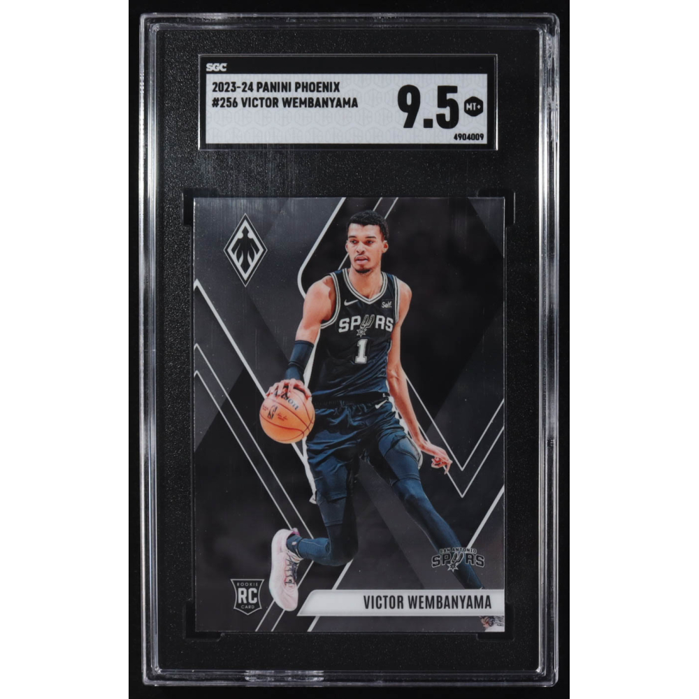Victor Wembanyama 2023-24 Panini Phoenix #256 RC (SGC 9.5) at PristineAuction.com