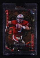 Steve Young 2024 Wild Card 7 Card Studs Joker Bronze Lava #SY #1/1 at PristineAuction.com