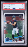 CJ Stroud 2023 Donruss Optic #244 RC (PSA 9) at PristineAuction.com