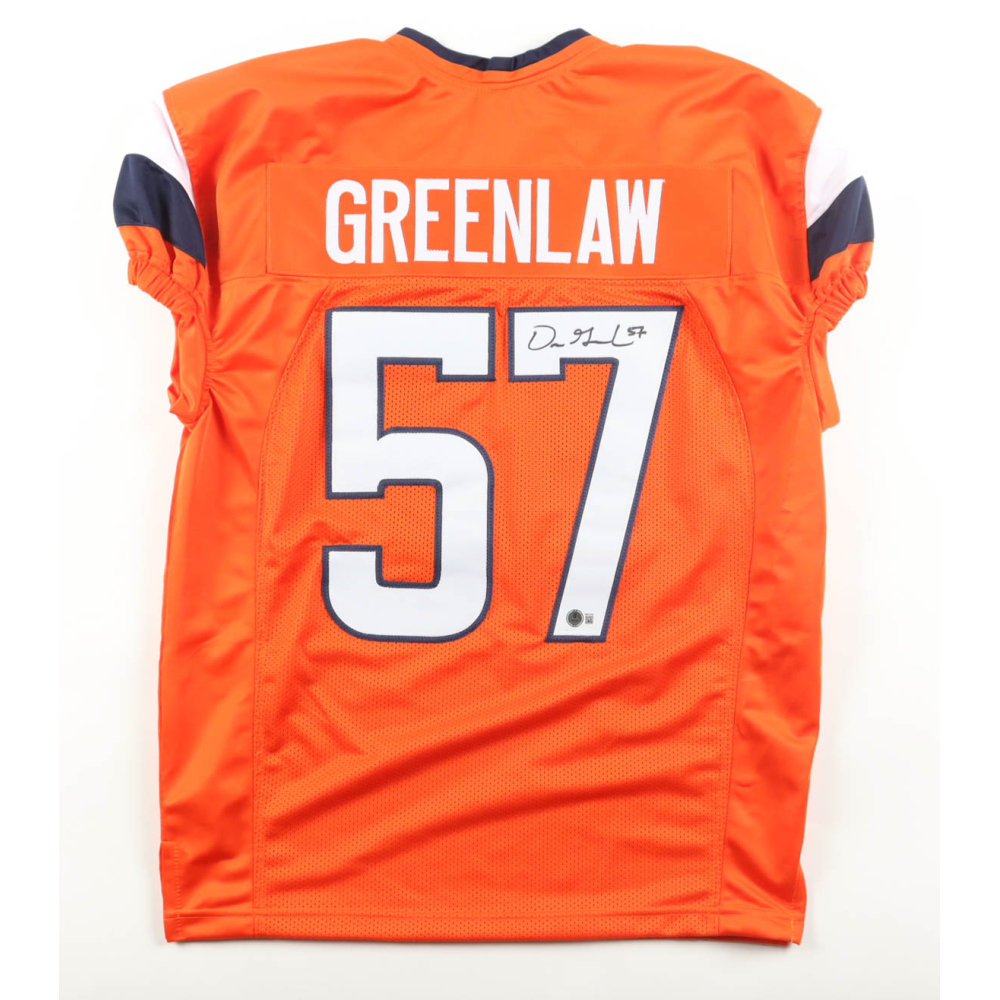 Dre Greenlaw Signed Jersey (Beckett) at PristineAuction.com