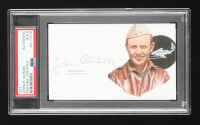 John R. Alison Signed Cut With Portrait (PSA) at PristineAuction.com