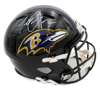 Terrell Suggs Signed Ravens Full-Size Speed Helmet (Beckett) at PristineAuction.com