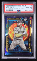 Juan Soto 2023 Topps Cosmic Chrome Planetary Pursuit Sun #PPS10 (PSA 10) at PristineAuction.com