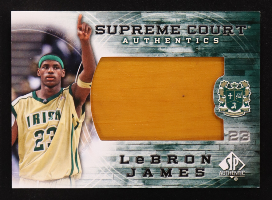 LeBron James 2013-14 SP Authentic LeBron James Supreme Court #SC1 at PristineAuction.com LeBron James 2013-14 SP Authentic LeBron James Supreme Court #SC1 at PristineAuction.com