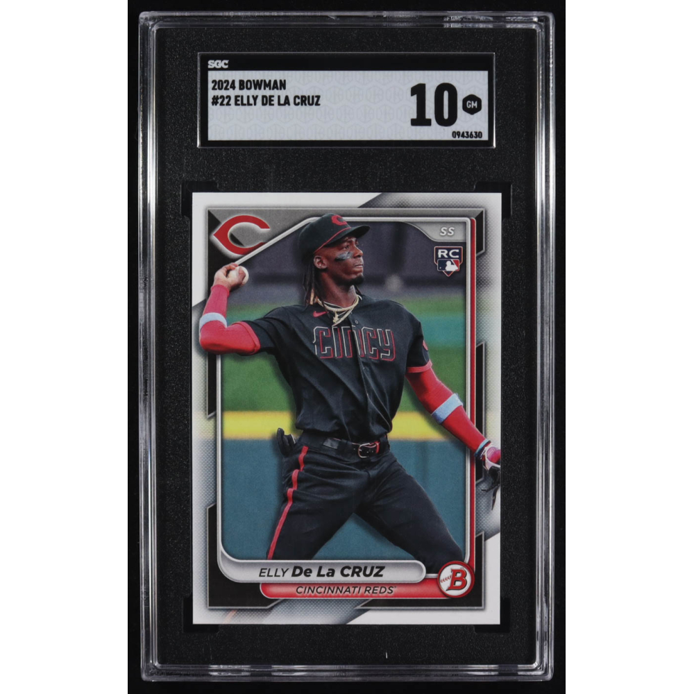 Elly De La Cruz 2024 Bowman #22 RC (SGC 10) at PristineAuction.com
