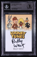 Billy West Signed Custom 'Looney Tones' Trading Card #NNO (BGS | Autograph Graded Authetnic) at PristineAuction.com