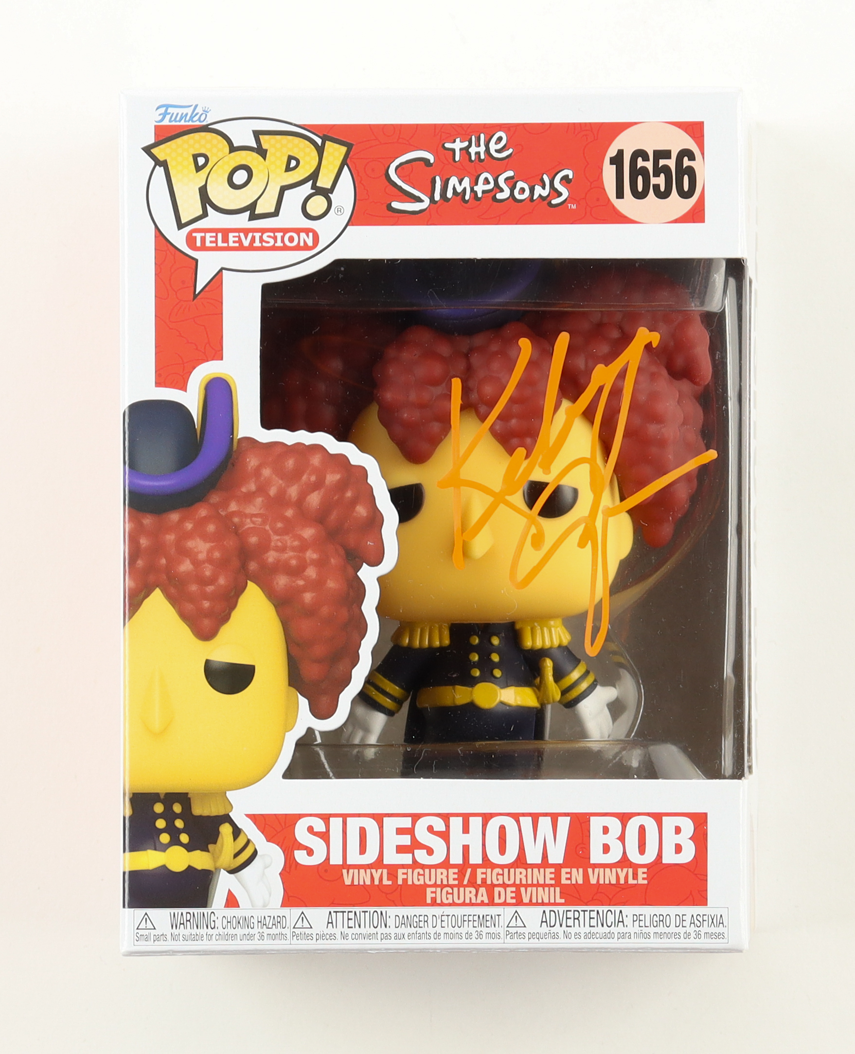 Kelsey Grammer Signed "The Simpsons" #1656 Sideshow Bob Funko Pop! Vinyl Figure (JSA) at PristineAuction.com Kelsey Grammer Signed "The Simpsons" #1656 Sideshow Bob Funko Pop! Vinyl Figure (JSA) at PristineAuction.com