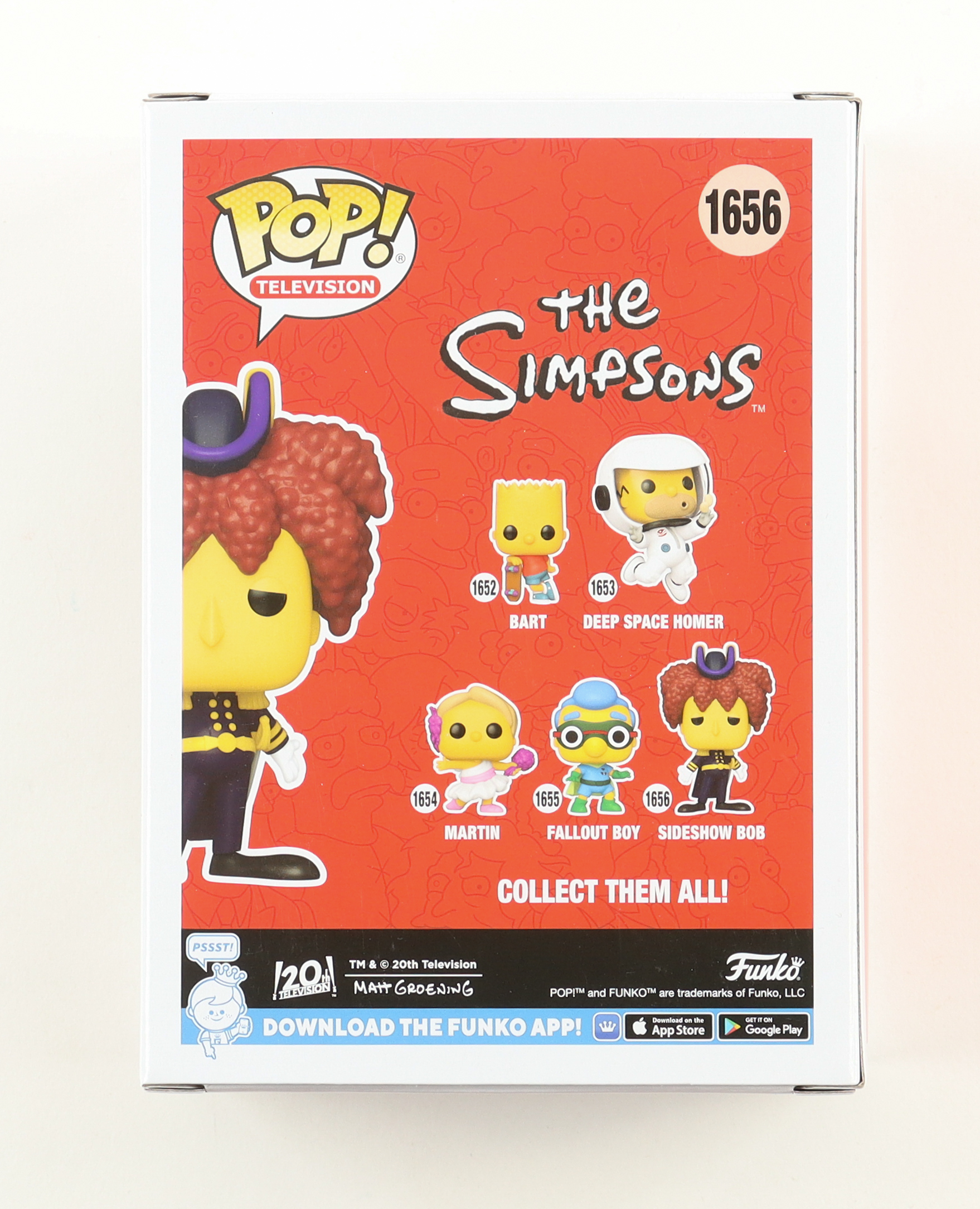 Kelsey Grammer Signed "The Simpsons" #1656 Sideshow Bob Funko Pop! Vinyl Figure (JSA) at PristineAuction.com Kelsey Grammer Signed "The Simpsons" #1656 Sideshow Bob Funko Pop! Vinyl Figure (JSA) at PristineAuction.com