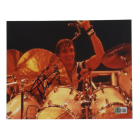 Nicko McBrain Signed 8x10 Photo (Beckett) at PristineAuction.com