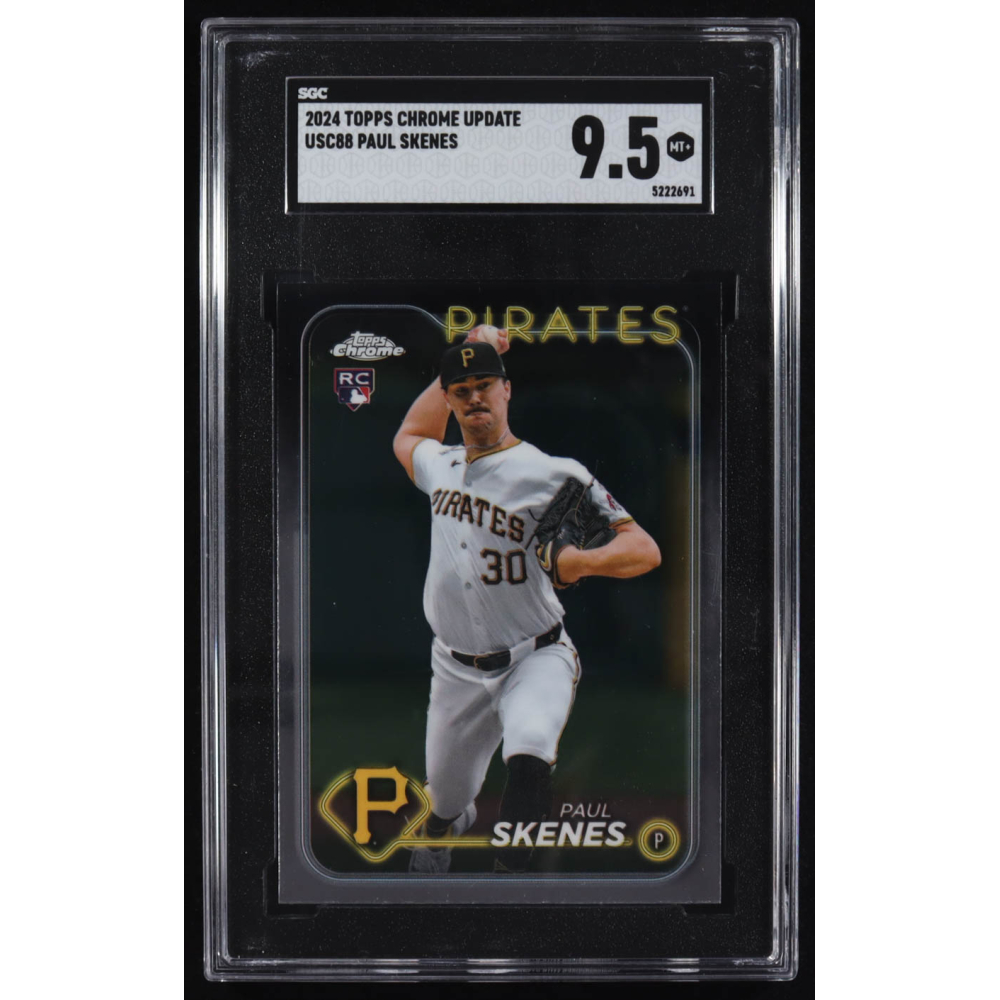 Paul Skenes 2024 Topps Chrome Update Series #USC88 RC (SGC 9.5) at PristineAuction.com