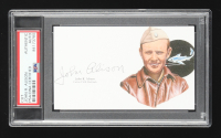 John R. Alison Signed Cut With Portrait (PSA) at PristineAuction.com