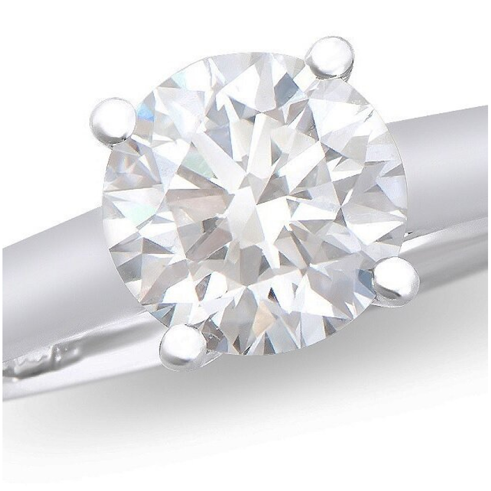 NEW! 0.96 CTW Lab-Grown Diamond Ring E-F, VVS2 | Estimated Retail Value: $5,420 (IGI) at PristineAuction.com