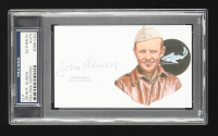 John R. Alison Signed Cut With Portrait (PSA) at PristineAuction.com
