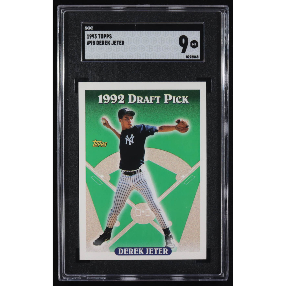 Derek Jeter 1993 Topps #98 RC (SGC 9) at PristineAuction.com