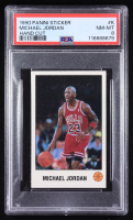 Michael Jordan 1990-91 Panini Stickers #K (PSA 8) at PristineAuction.com
