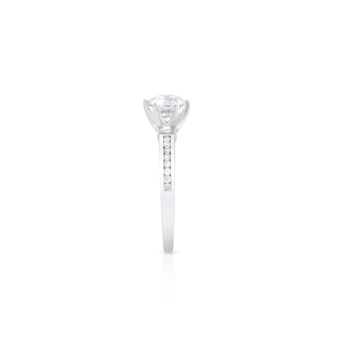 NEW! 1.11 CTW Lab-Grown Diamonds Ring E-F, VVS2 | Estimated Retail Value: $5,675 (IGI) at PristineAuction.com NEW! 1.11 CTW Lab-Grown Diamonds Ring E-F, VVS2 | Estimated Retail Value: $5,675 (IGI) at PristineAuction.com