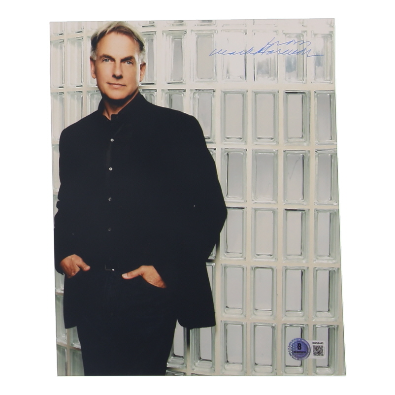 Mark Harmon Signed "NCIS" 8x10 Photo Inscribed "From" (Beckett) at PristineAuction.com Mark Harmon Signed "NCIS" 8x10 Photo Inscribed "From" (Beckett) at PristineAuction.com