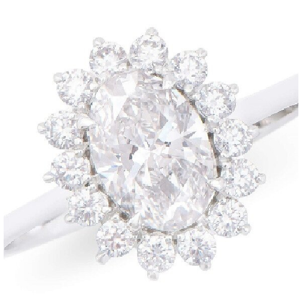 NEW! 1.39 CTW Lab-Grown Diamonds Ring E-F, VVS2 | Estimated Retail Value: $5,745 (IGI) at PristineAuction.com
