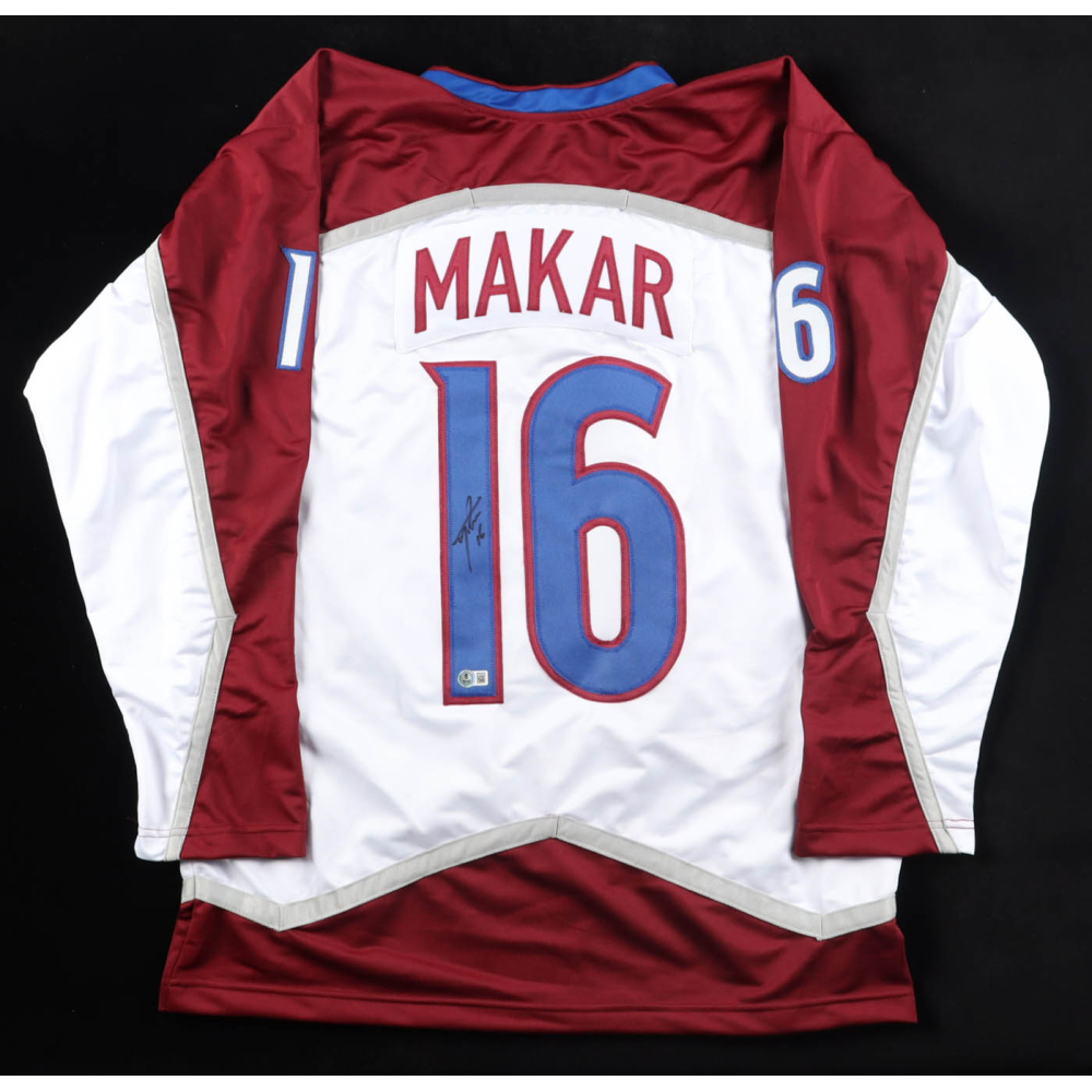 Taylor Makar Signed Jersey (Beckett) at PristineAuction.com