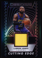 LeBron James 2024-25 Panini Obsidian Cutting Edge Memorabilia #11 #165/249 at PristineAuction.com