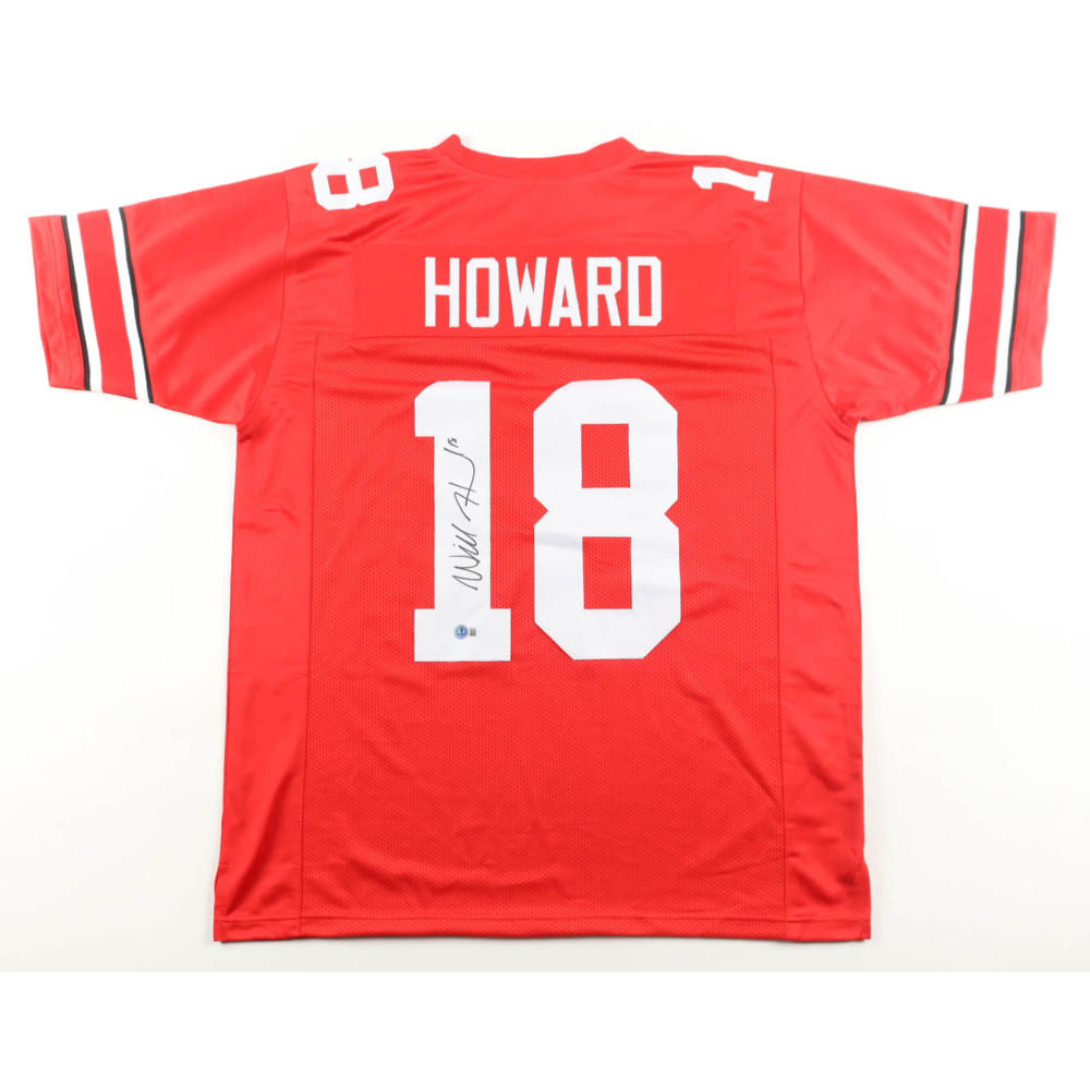 Will Howard Signed Jersey (Beckett) at PristineAuction.com