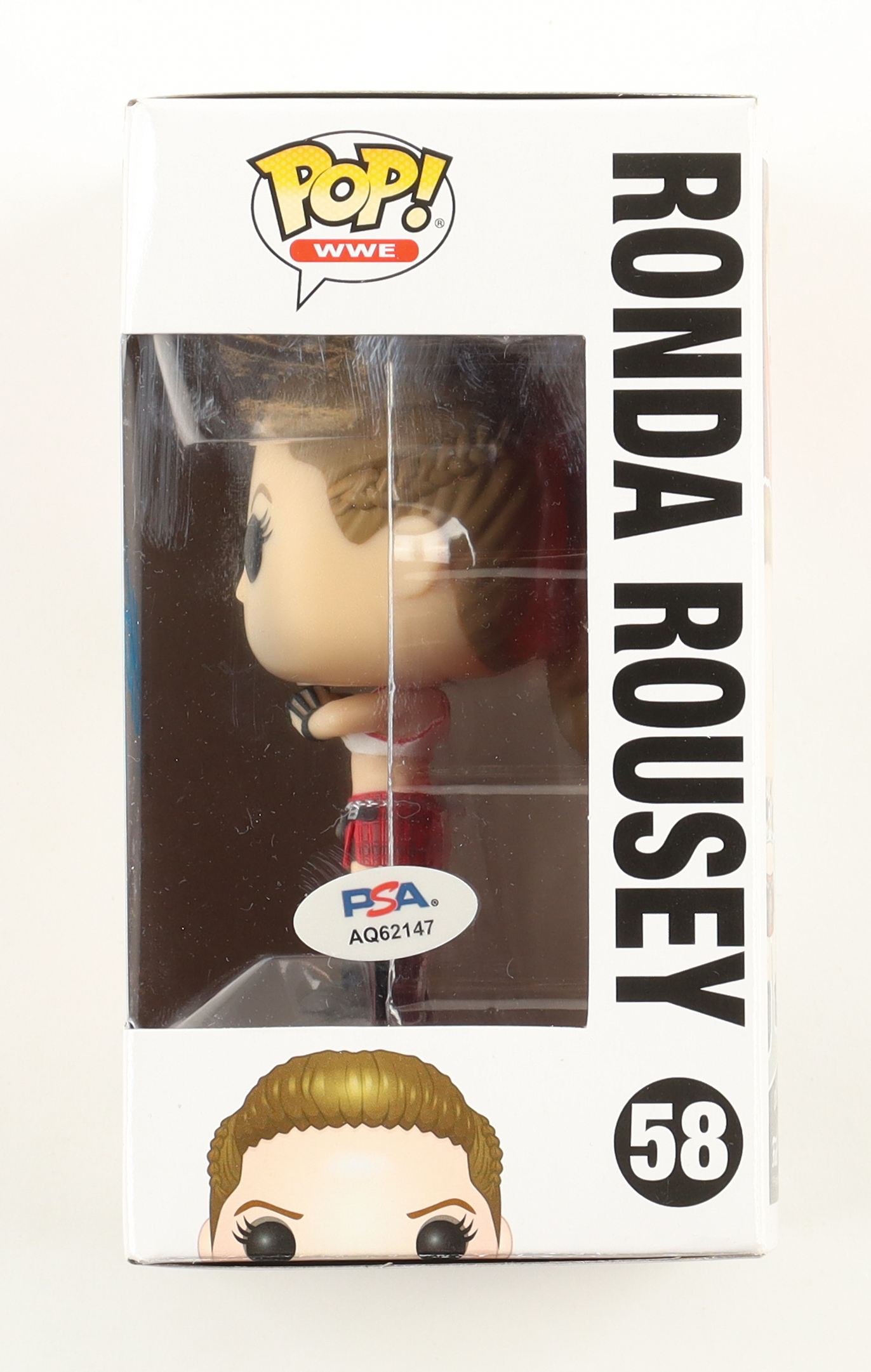 Ronda Rousey Signed WWE #58 Funko Pop! Vinyl Figure (PSA) at PristineAuction.com Ronda Rousey Signed WWE #58 Funko Pop! Vinyl Figure (PSA) at PristineAuction.com