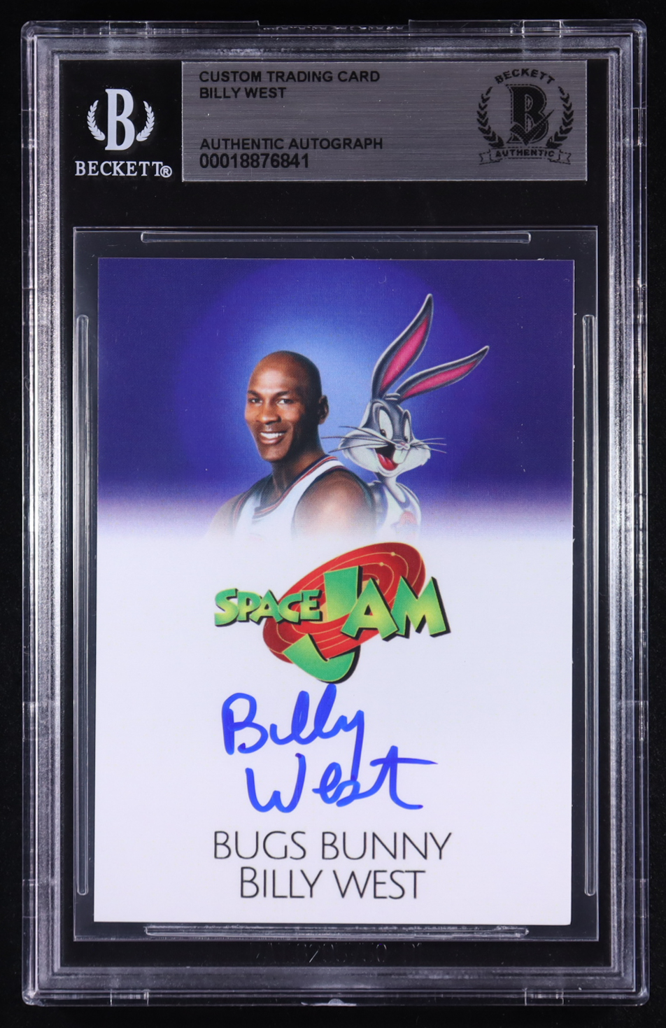 Billy West Signed Custom 'Space Jam' Trading Card #NNO (BGS | Autograph Graded Authetnic) at PristineAuction.com Billy West Signed Custom 'Space Jam' Trading Card #NNO (BGS | Autograph Graded Authetnic) at PristineAuction.com