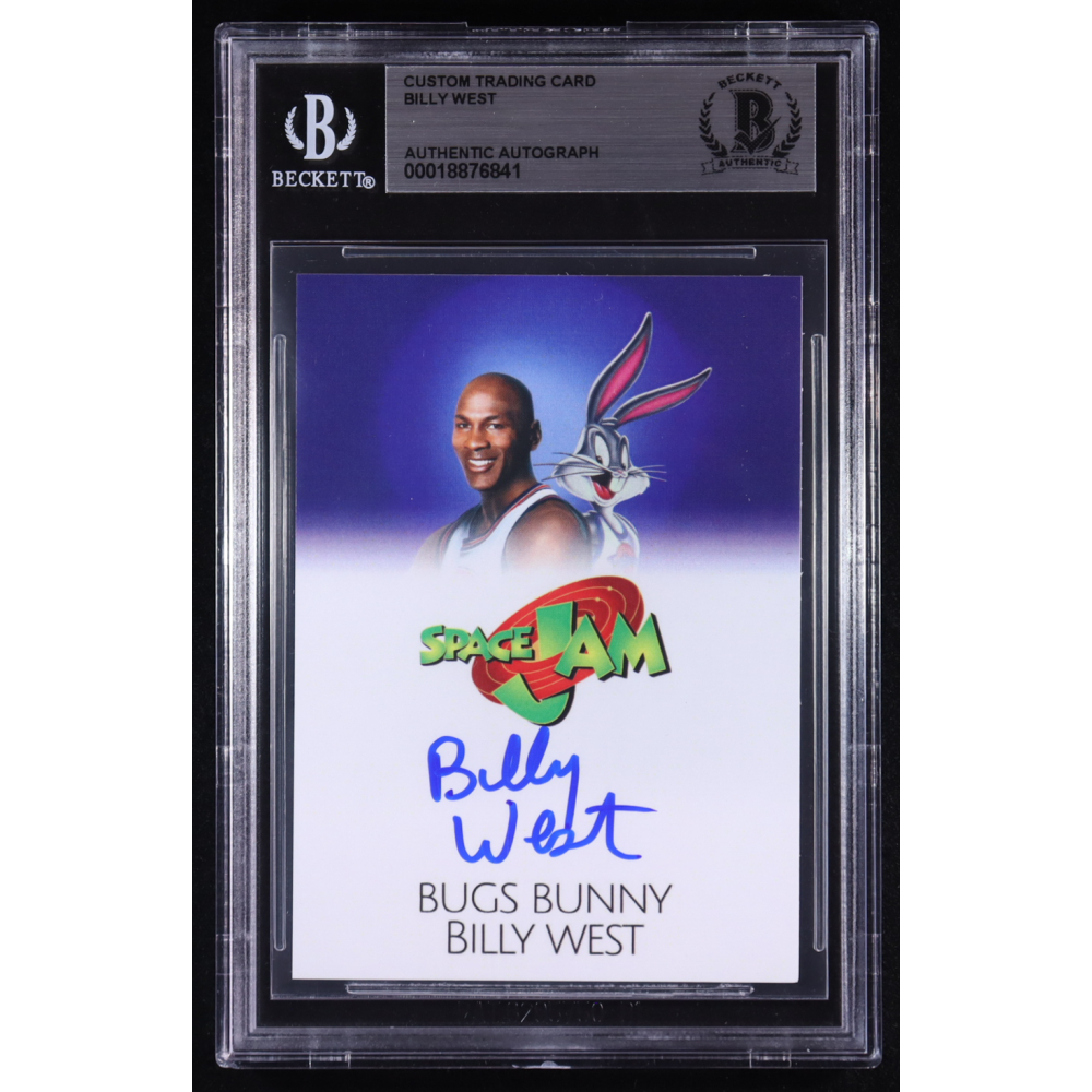Billy West Signed Custom 'Space Jam' Trading Card #NNO (BGS | Autograph Graded Authetnic) at PristineAuction.com