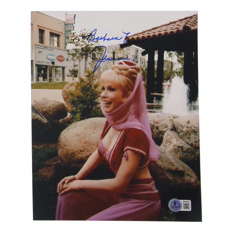 Barbara Eden Signed "I Dream of Jeannie" 8x10 Photo (Beckett) at PristineAuction.com Barbara Eden Signed "I Dream of Jeannie" 8x10 Photo (Beckett) at PristineAuction.com