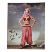 Barbara Eden Signed "I Dream of Jeannie" 8x10 Photo Inscribed "Jeannie" (Beckett) at PristineAuction.com