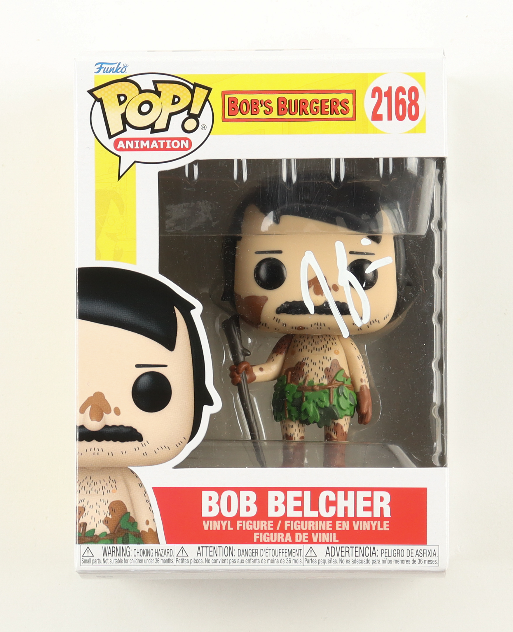 John Roberts Signed "Bob's Burgers" Bob Belcher #2168 Funko Pop! Vinyl Figure (ACOA) at PristineAuction.com John Roberts Signed "Bob's Burgers" Bob Belcher #2168 Funko Pop! Vinyl Figure (ACOA) at PristineAuction.com