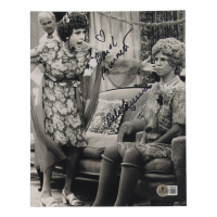 Carol Burnett & Vicki Lawrence Signed 8x10 Photo (Beckett) at PristineAuction.com