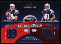 Tom Brady / Troy Brown 2002 Playoff Prestige Connections Jerseys #C4 #150/500 at PristineAuction.com