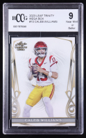 Caleb Williams 2023 Leaf Trinity Mega Box #10 (BCCG 9) at PristineAuction.com
