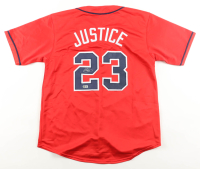 David Justice Signed Jersey (Beckett) at PristineAuction.com
