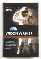 Charlie Duke Signed "Moon Walker" Hardcover Book (AIV) at PristineAuction.com