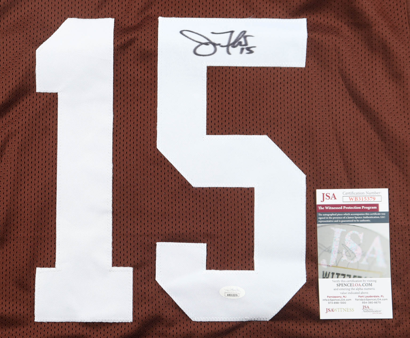 Joe Flacco Signed Jersey (JSA) at PristineAuction.com Joe Flacco Signed Jersey (JSA) at PristineAuction.com