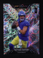Matthew Stafford 2025 Wild Card Metallix Silver Scope #MS #1/1 at PristineAuction.com